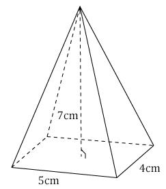 pyramide et volume