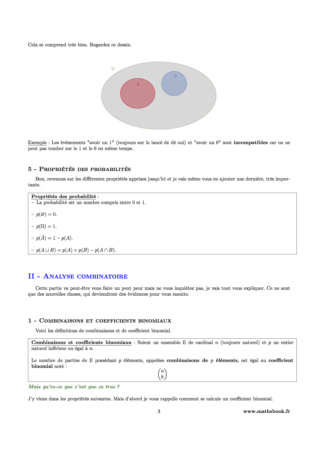 proprietes des probabilites