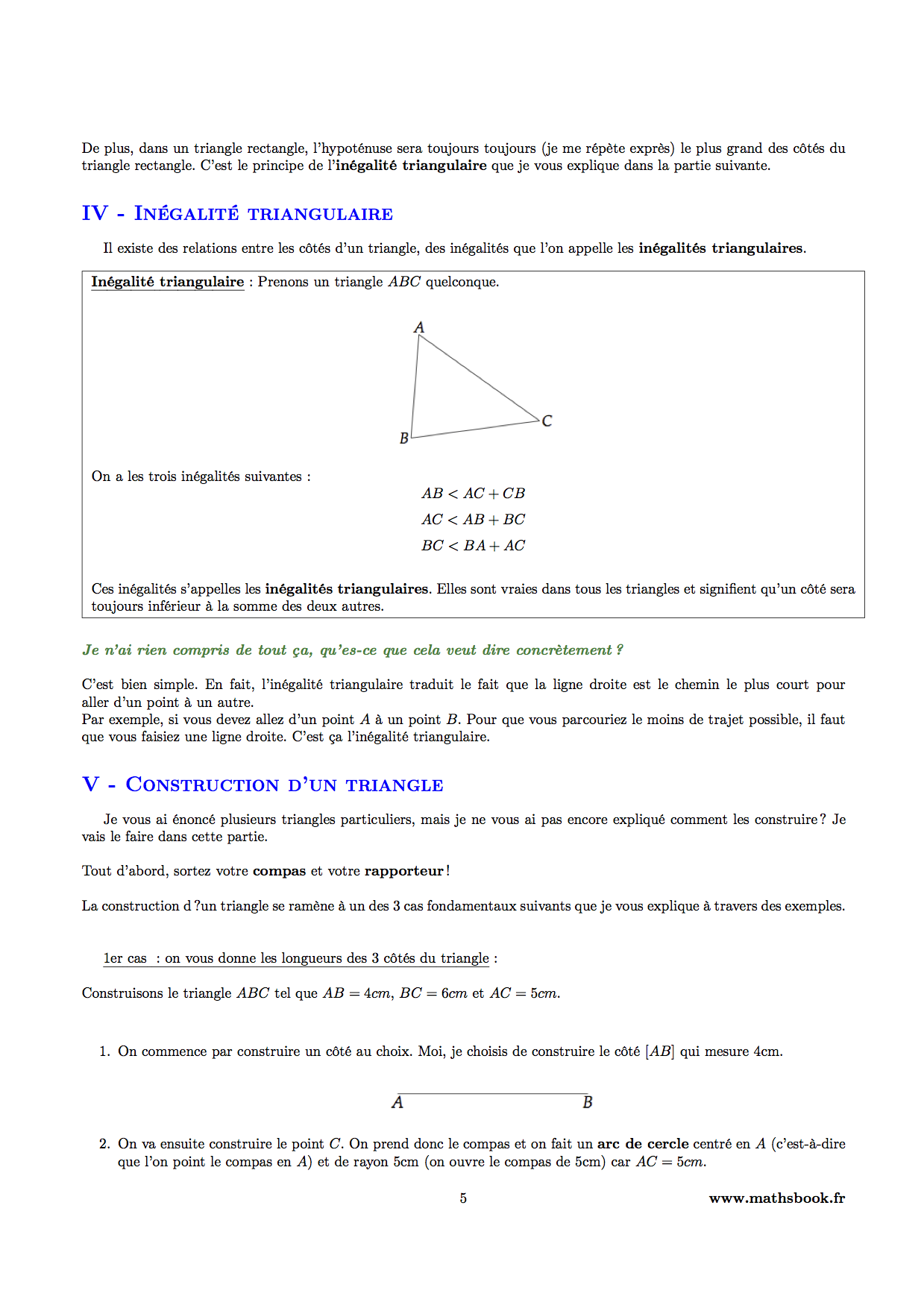 inegalite triangulaire