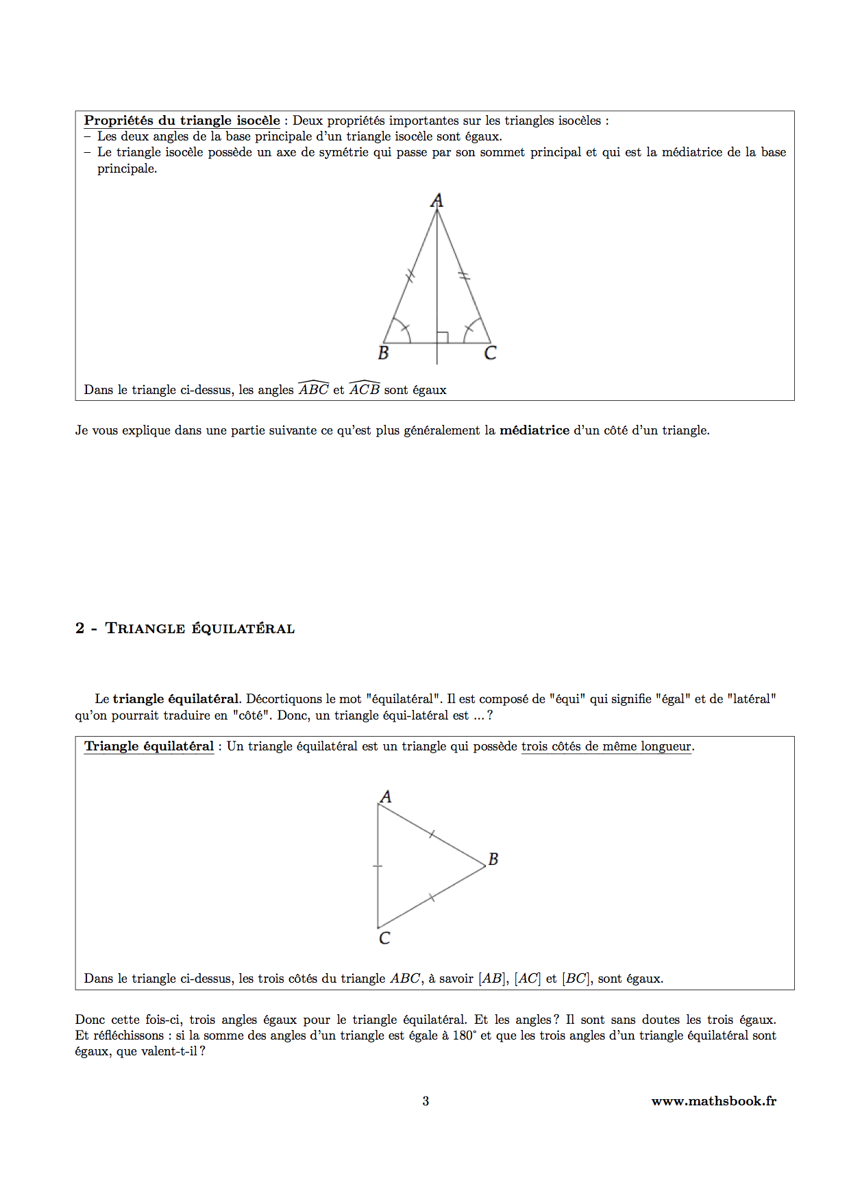 triangle equilateral