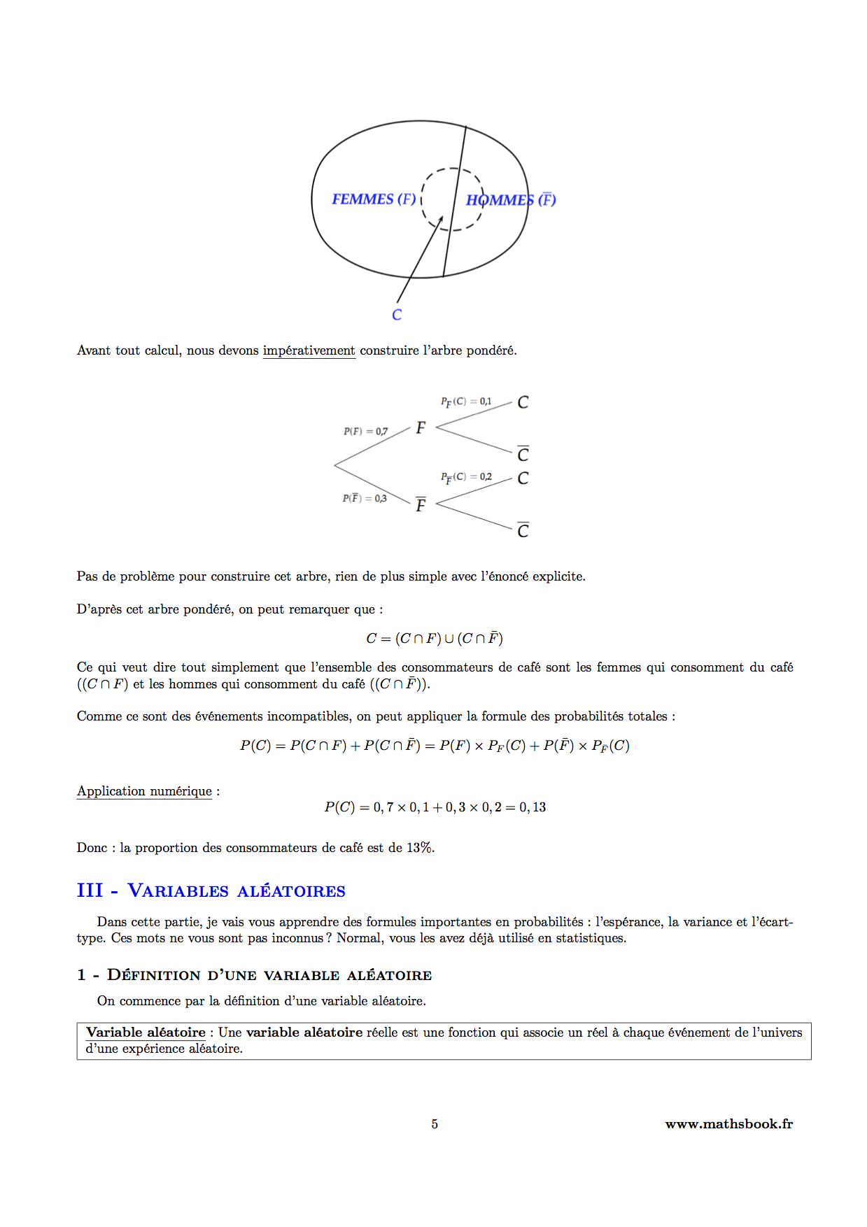 variables aleatoires