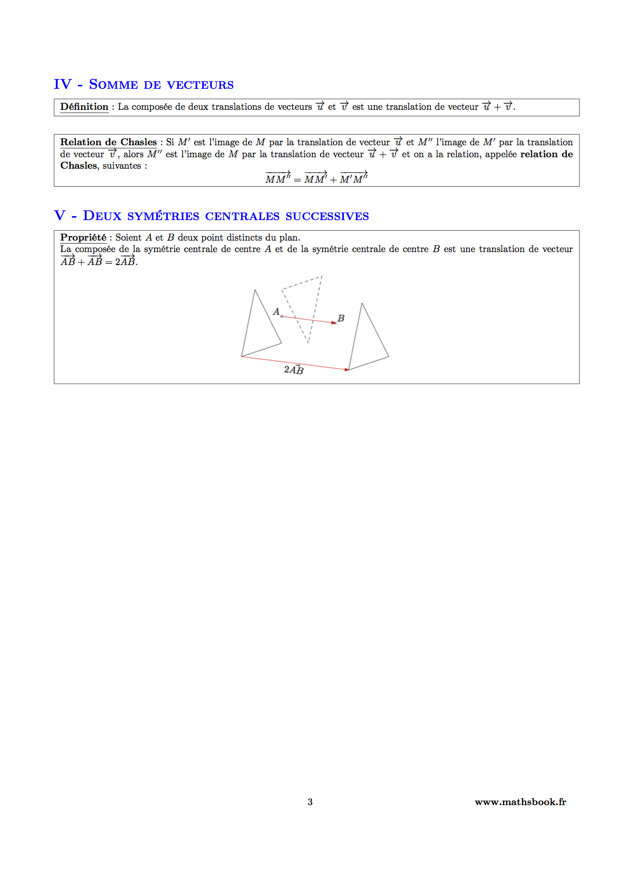 vecteurs et translation3