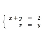 Système d'équations