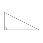 Triangle rectangle et théorème de Pythagore