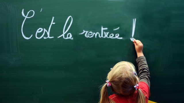 C'est la rentrée scolaire 2015 !