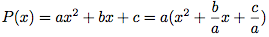 polynôme du second degré