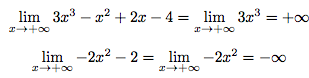 limite d'une fraction