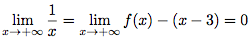 limite asymptote oblique