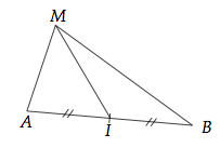 figure théorème de la médiane