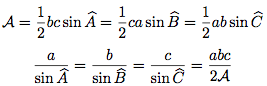 formule des sinus