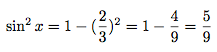 fonction trigo