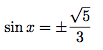 étude des fonctions trigo