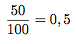 calcul d'un pourcentage