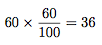 calculer un pourcentage