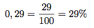 comment calculer un pourcentage