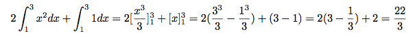 calcul primitive et intégrale