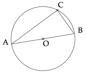 exemple cercle circonscrit au triangle rectangle