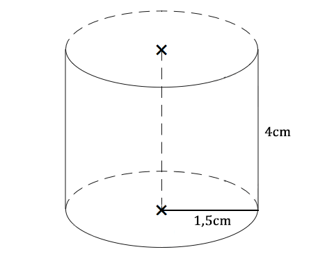 calcuol du volume d'un cylindre de révolution