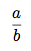 définition de fraction