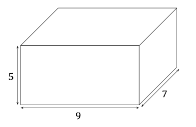 exemple de parallelepipede de rectangle