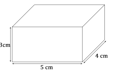 calculs du volume de parallelepipede de rectangle