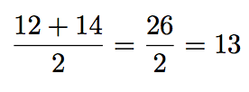 calcul de la médiane