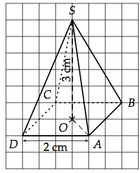 calcul du volume d'une pyramide