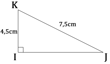 exemple du théorème de Pythagore dans un triangle rectangle