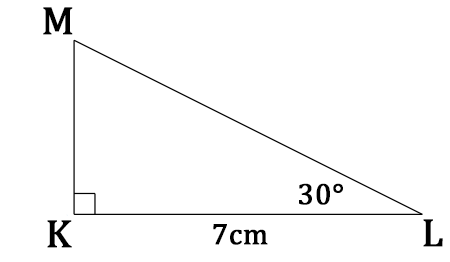 exemple triangle rectangle et cosinus d'un angle