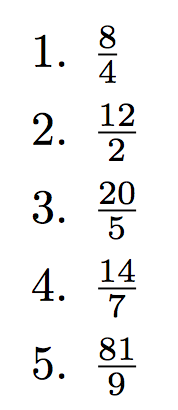 calcul de fraction simple