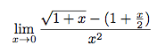 calcul d'une limite de fraction rationnelle
