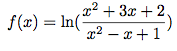 étude de limite de logarithme