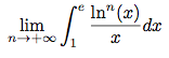 calculs de limites d'intégrales