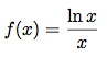 fonction logarithmique et suite numérique