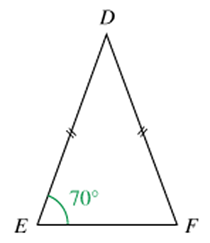 exercice de calcul d'angle d'un triangle