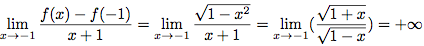dérivabilité d'une fonction une racine carrée