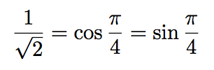 équation sinus cosinus