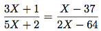 équation et exponentielle