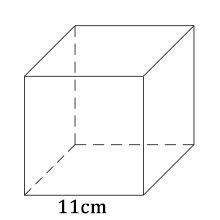 exercice de calcul de volume d'un cube