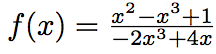 calcul de limite de fonctions rationnelles