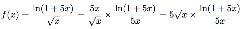 décomposition de fonctions