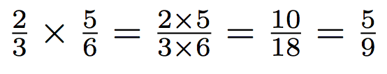 multiplication de fraction