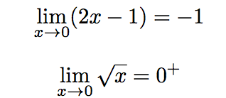 calculs de limites