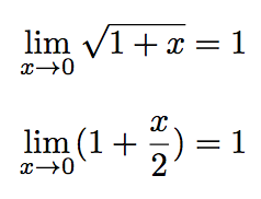 calculs de limites