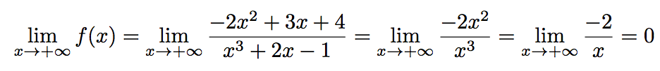 calcul de limite