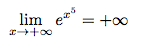 limite d'une fonction exponentielle