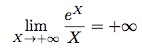 limite d'une fonction avec des exponentielles