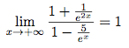 limite et exponentielle