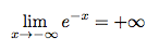 limite d'une fonction exponentielle