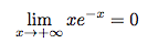 limite d'une fonction exponentielle